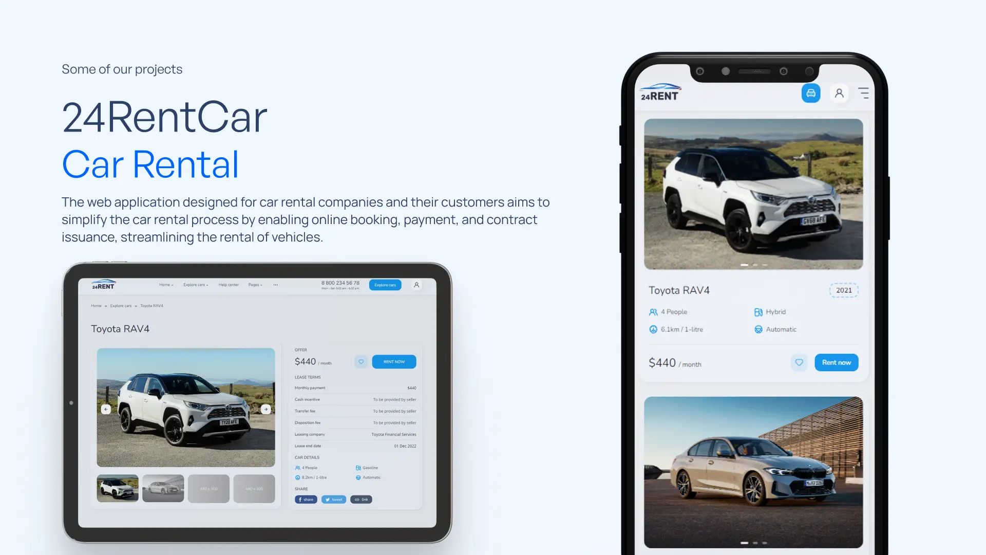 24RentCar Portfolio